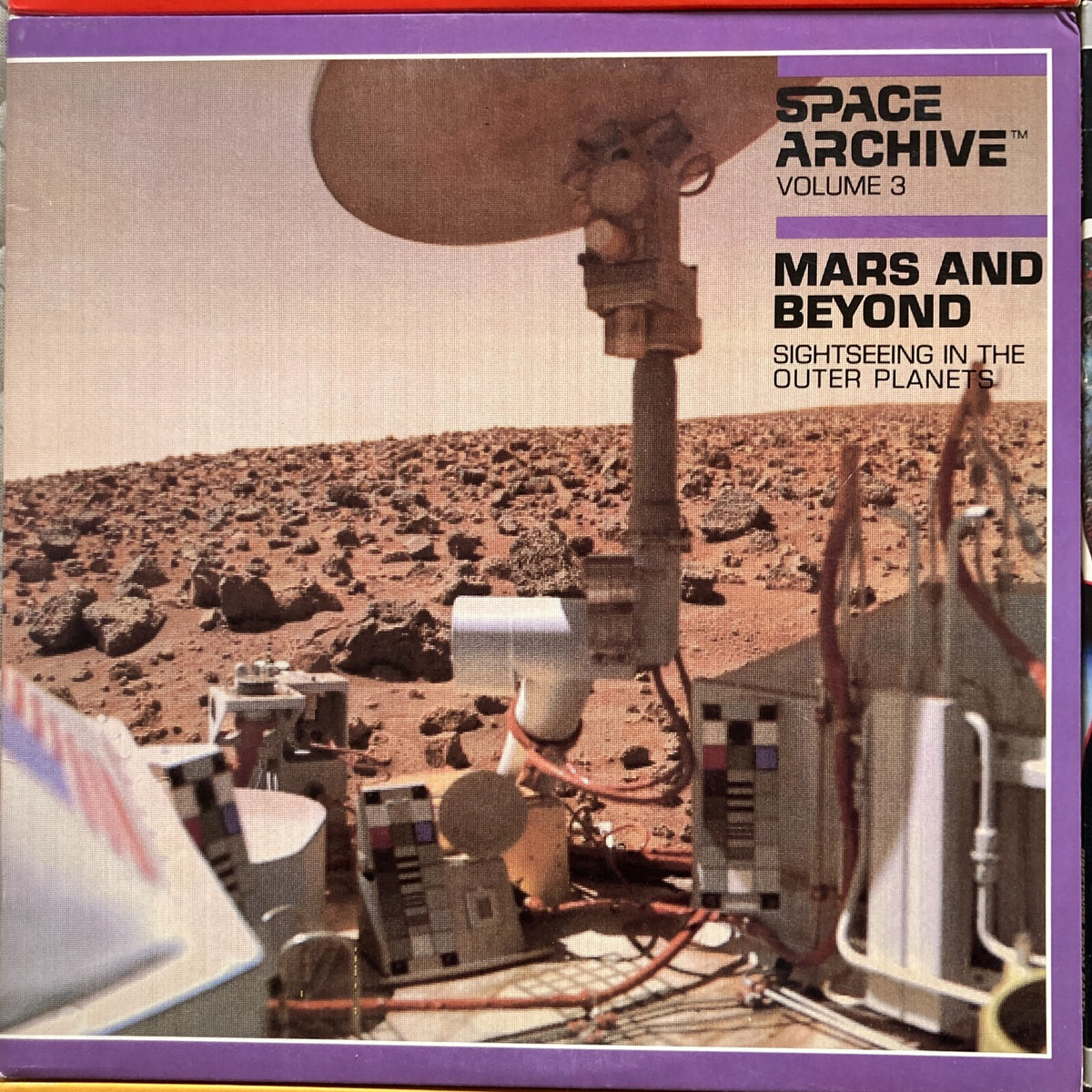 LOT:6 SPACE ARCHIVE SERIES LASER DISCS~VOL 1 2 3 5 6 COL. ED~SHUTTLE~APOLLO~MARS