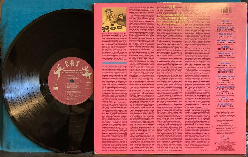 ATLANTIC RECORDS HISTORY OF RHYTHM & BLUES VOCAL GROUPS~1983 PROMO LP