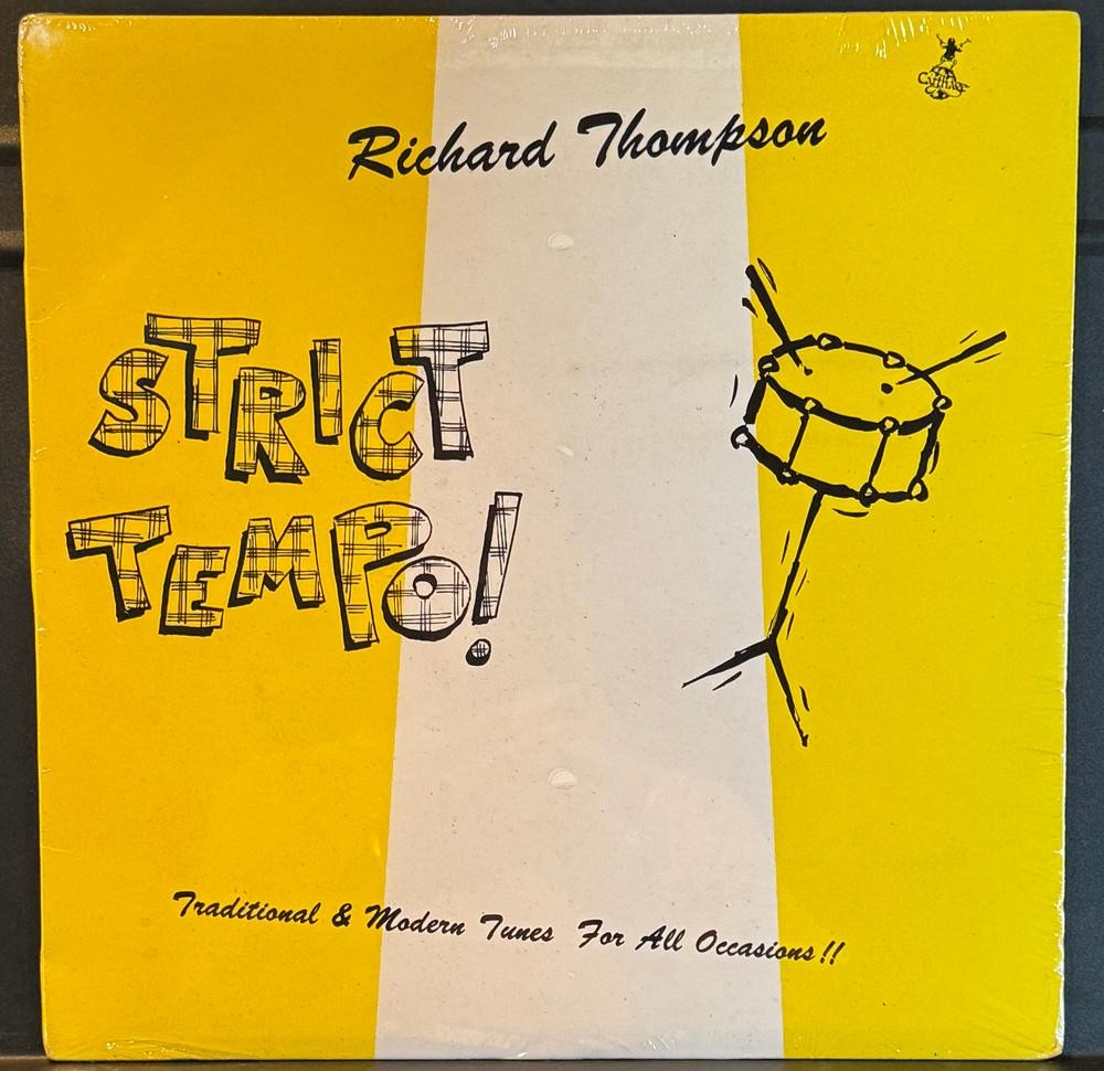 RICHARD THOMPSON STRICT TEMPO! SEALED ORIG 1983 LP~SIMON NICOL DAVE MATTACKS