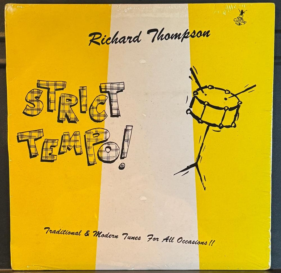 RICHARD THOMPSON STRICT TEMPO! SEALED ORIG 1983 LP~SIMON NICOL DAVE MATTACKS