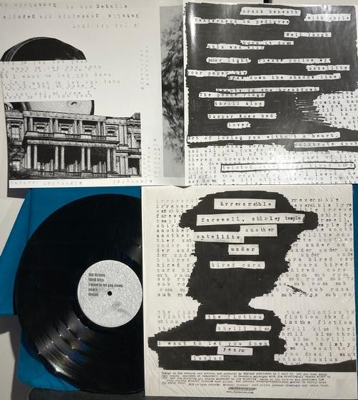 FUR IMAGE ON THE REVERSE~ORIG 2012 PRIVATE LABEL LP~SHRINK~POSTER~GOTH~SHOEGAZE