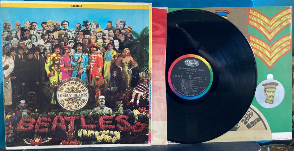 BEATLES SGT PEPPERS LHCB~SVG+ 1ST '67 LA* STEREO~NO NEMS MACLEN~ERROR~INSRT~INNR