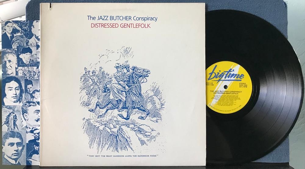 JAZZ BUTCHER CONSPIRACY DISTRESSED GENTLEFOLK~NM 1986 BIG TIME 1st PRESS~INSERT