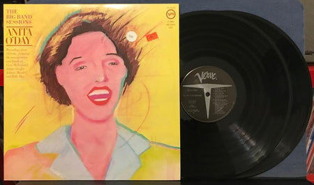 ANITA O'DAY THE BIG BAND SESSIONS~VG++ 1980's VERVE 2-LP COMPILATION RE~BIG BAND