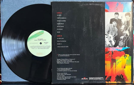 ALEMAO OLMIR STOCKER SO SABOR~NM ORG 1990 VISOM BRAZIL FIRST PRESS LP~LATIN JAZZ