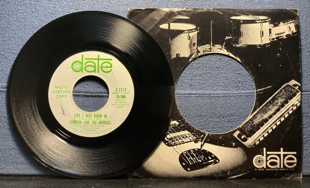 LONDON AND THE BRIDGES~TELL IT TO THE PREACHER~1966 DATE WLP 7-INCH SNGL~GARAGE