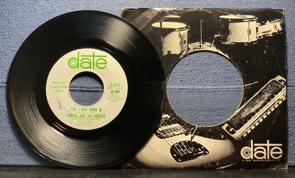 LONDON AND THE BRIDGES~TELL IT TO THE PREACHER~1966 DATE WLP 7-INCH SNGL~GARAGE