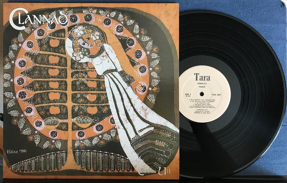 CLANNAD CRANN ULL~NM 1980 TARA IRELAND FIRST PRESS LP~CELTIC FOLK ROCK~CRANN U11