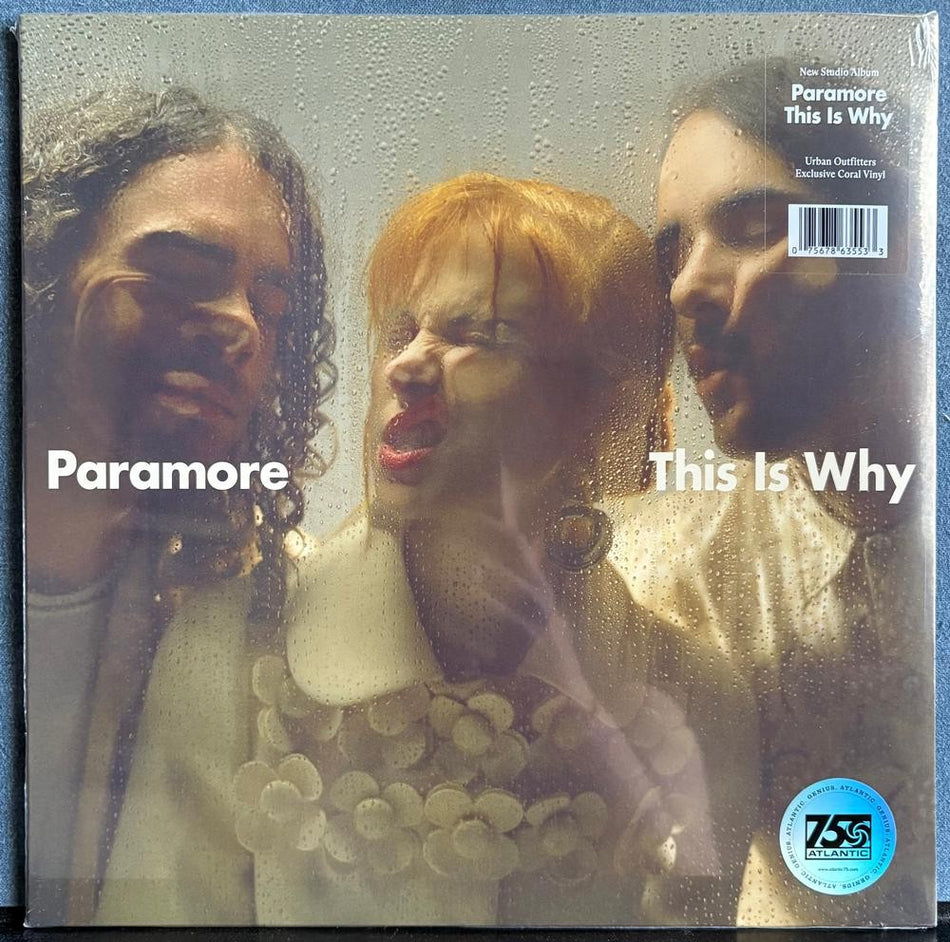 PARAMORE THIS IS WHY~SEALED LIMITED EDITION URBAN OUTFITTERS CORAL VINYL LP~ROCK