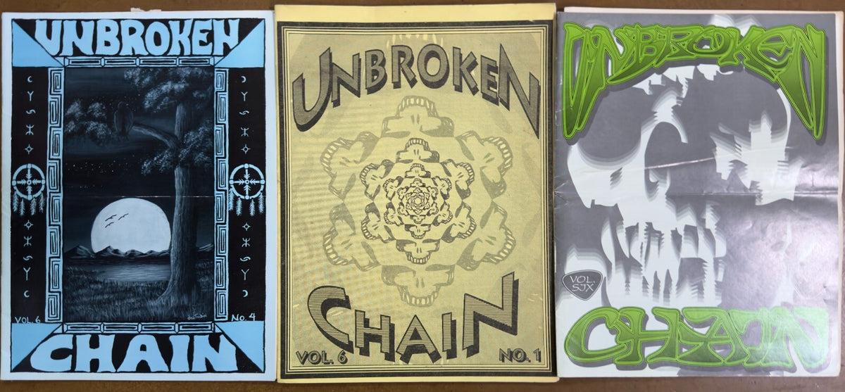GRATEFUL DEAD UNBROKEN CHAIN 3 MAGAZINE LOT~VOL. 6 ISSUES 1-3~GARCIA~WEIR~LESH