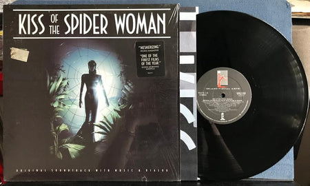 KISS OF THE SPIDER WOMAN OST SOUNDTRACK~NM 1985 LP w/SHRINK~INNER~HYPE~NESCHLING