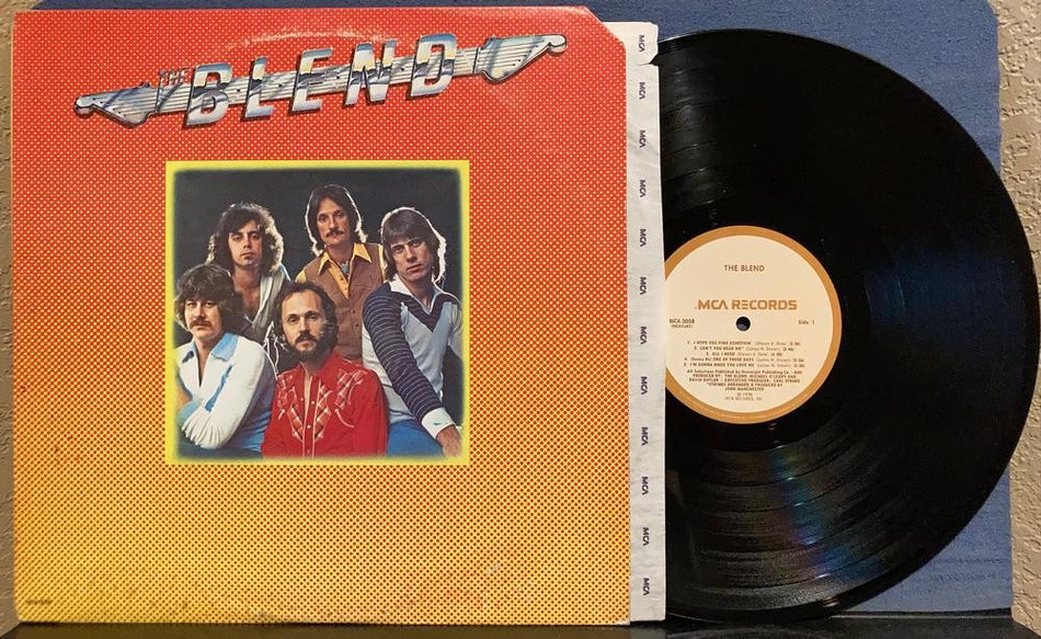 THE BLEND 1978 S/T LP~RARE MCA-3058 1st PRESS~LBL INNER SLV~AOR~SOFT ROCK~BLUES