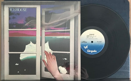 ICEHOUSE 1981 SELF-TITLED LP~80's CHRYSALIS REPRESS w/SHRINK~PV 41350~SYNTH-POP