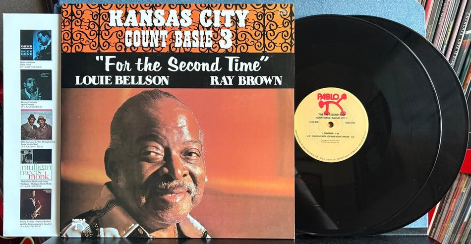 COUNT BASIE KANSAS CITY 3 FOR THE SECOND TIME~NM- '24 ANALOGUE PROD. NUMBERED LP