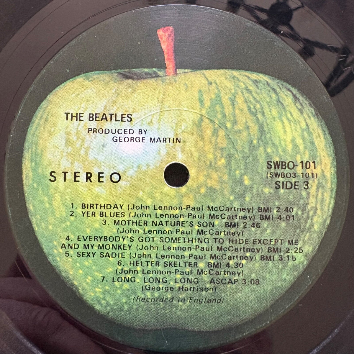 BEATLES WHITE ALBUM~RARE 1968 LP~7 LABEL ERRORS!!~NUMBERED COVER~POSTER~PICTURES