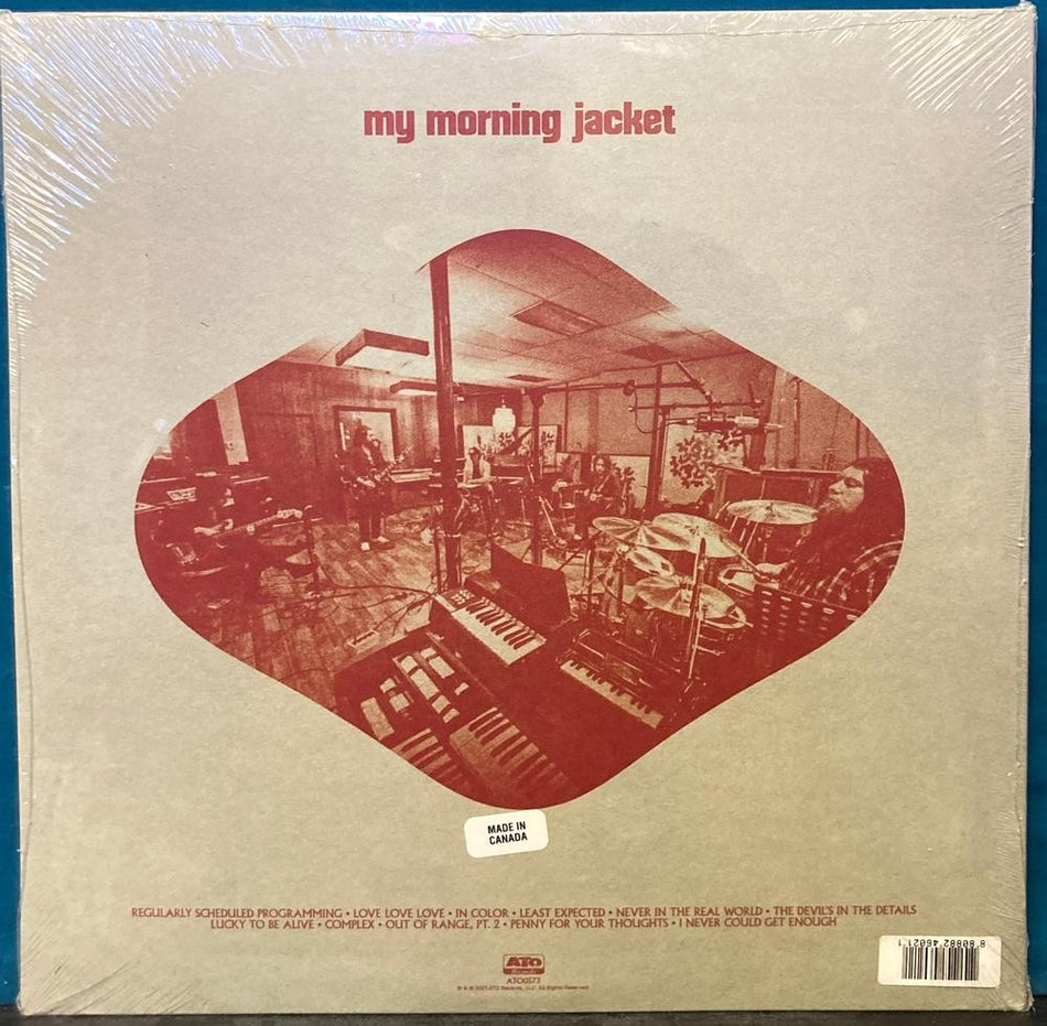 MY MORNING JACKET SELF-TITLED~LE SEALED VIOLET AND YELLOW VINYL 2LP~TARGET ONLY