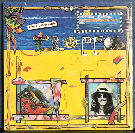 GEORGE HARRISON GONE TROPPO~SEALED ORIG 1982 DARK HORSE RECORDS LP~THE BEATLES