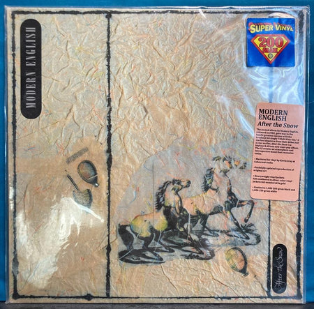MODERN ENGLISH AFTER THE SNOW~SEALED 2016 DRASTIC PLASTIC 200g RE LP LTD 222/500