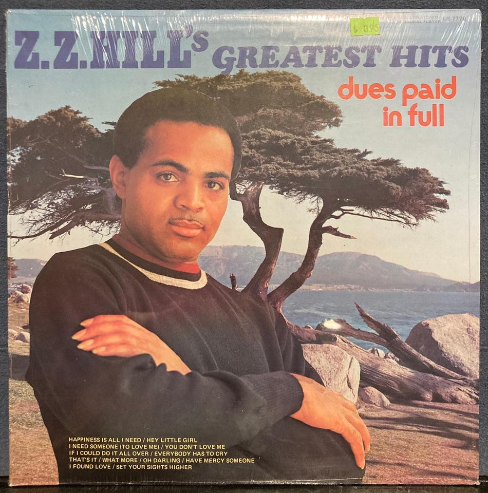 Z.Z. HILL DUES PAID IN FULL~SEALED 1980's UNITED RECORDS REISSUE LP~US-7770~SOUL