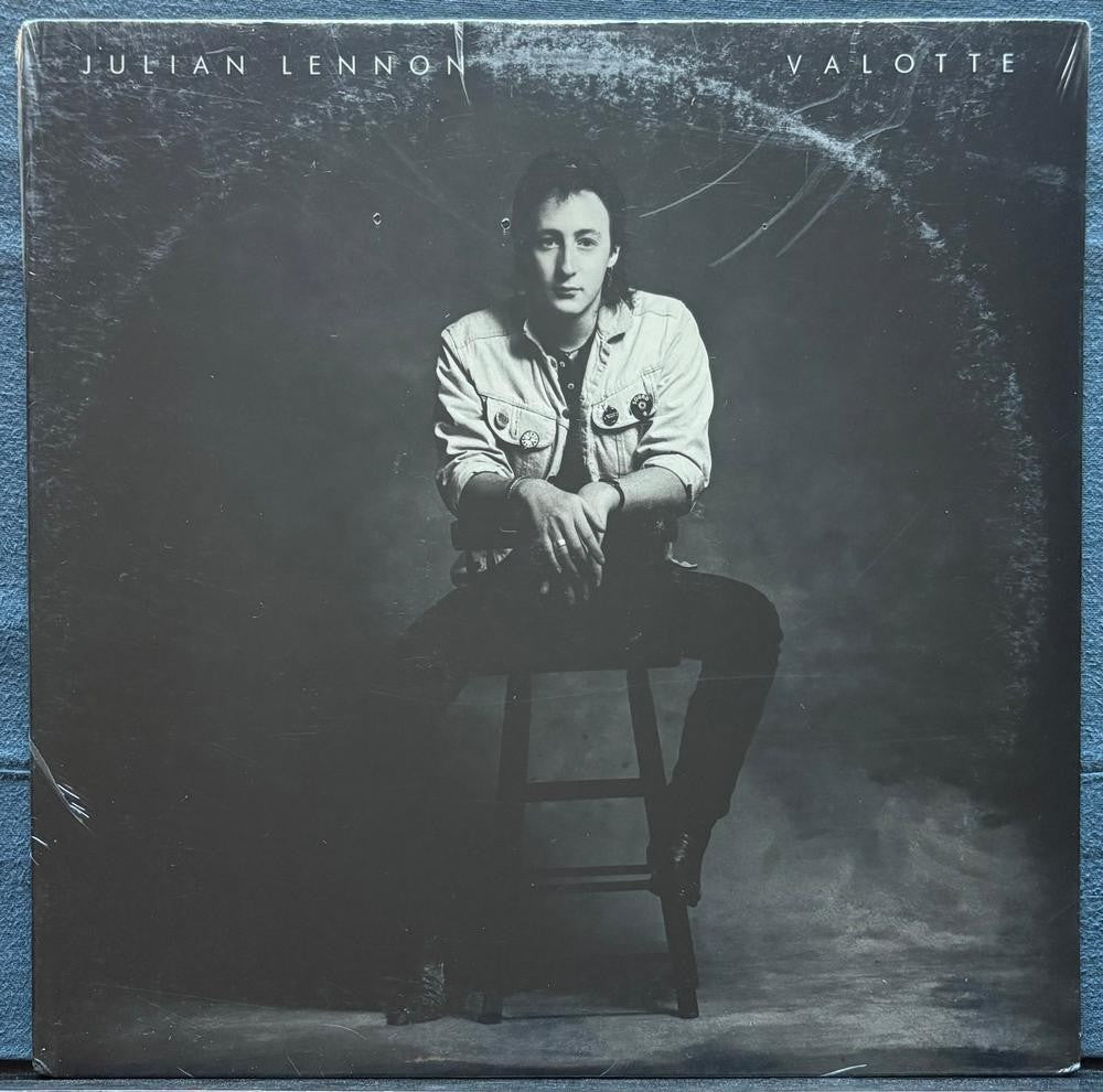 JULIAN LENNON VALOTTE~SEALED OG 1984 COLUMBIA HOUSE CLUB EDITION LP~CRC~POP ROCK