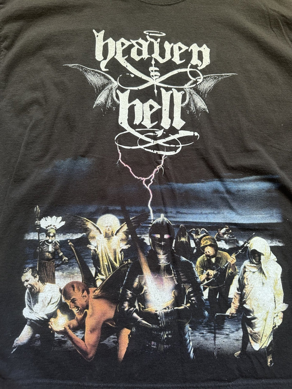 HEAVEN & HELL CONCERT T-SHIRT~2007 TOUR~BLACK SABBATH~XL~BLACK~EXC COND~VINTAGE