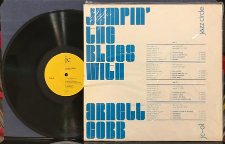 ARNETT COBB JUMPIN' THE BLUES~NM LIMITED JAZZ CIRCLE BASEL SWITZERLAND MONO LP