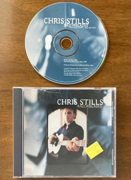CHRIS STILLS RAZORBLADES~NM 1998 PROMO ONLY CD SINGLE~GUITAR MIX~100 YEAR THING