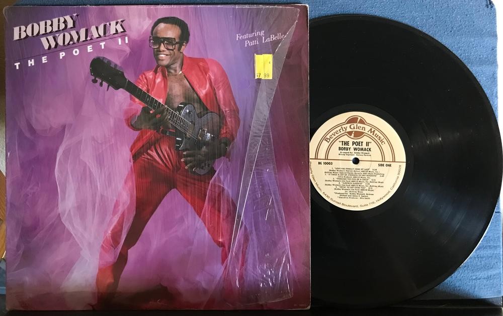 BOBBY WOMACK FEAT. PATTI LABELLE~THE POET II~1984 BEVERLY GLEN MUSIC LP w/SHRINK