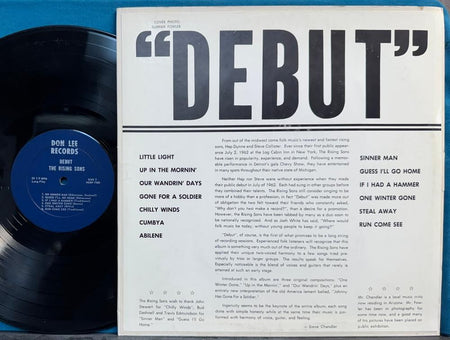 THE RISING SONS DEBUT~NM- 1962 FOLK PSYCH LP~DEEP GROOVE PRIVATE LABEL RARITY
