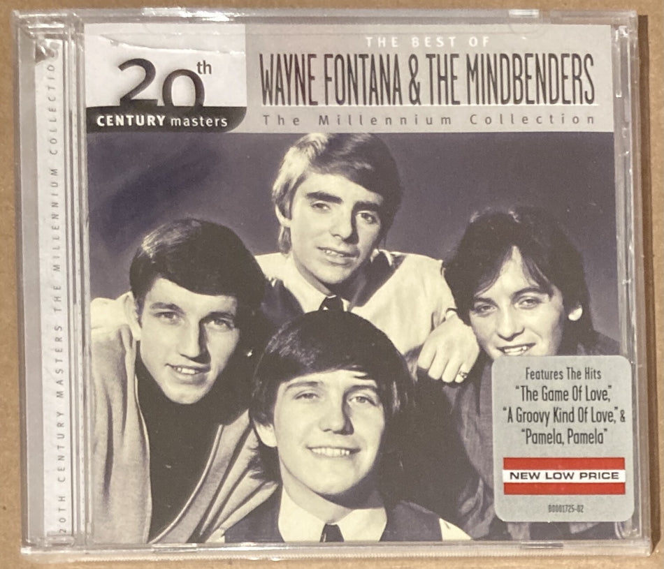 WAYNE FONTANA & MINDBENDERS BEST~20TH CENTURY MILLENNIUM COLLECTION~SEALED~HYPE