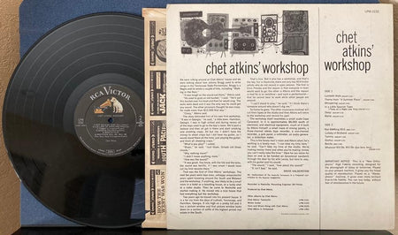 CHET ATKINS' WORKSHOP~VG+ ORIG 1961 MONO DEEP GROOVE RCA LP~ROCKAWAY PRESS~5S/2S