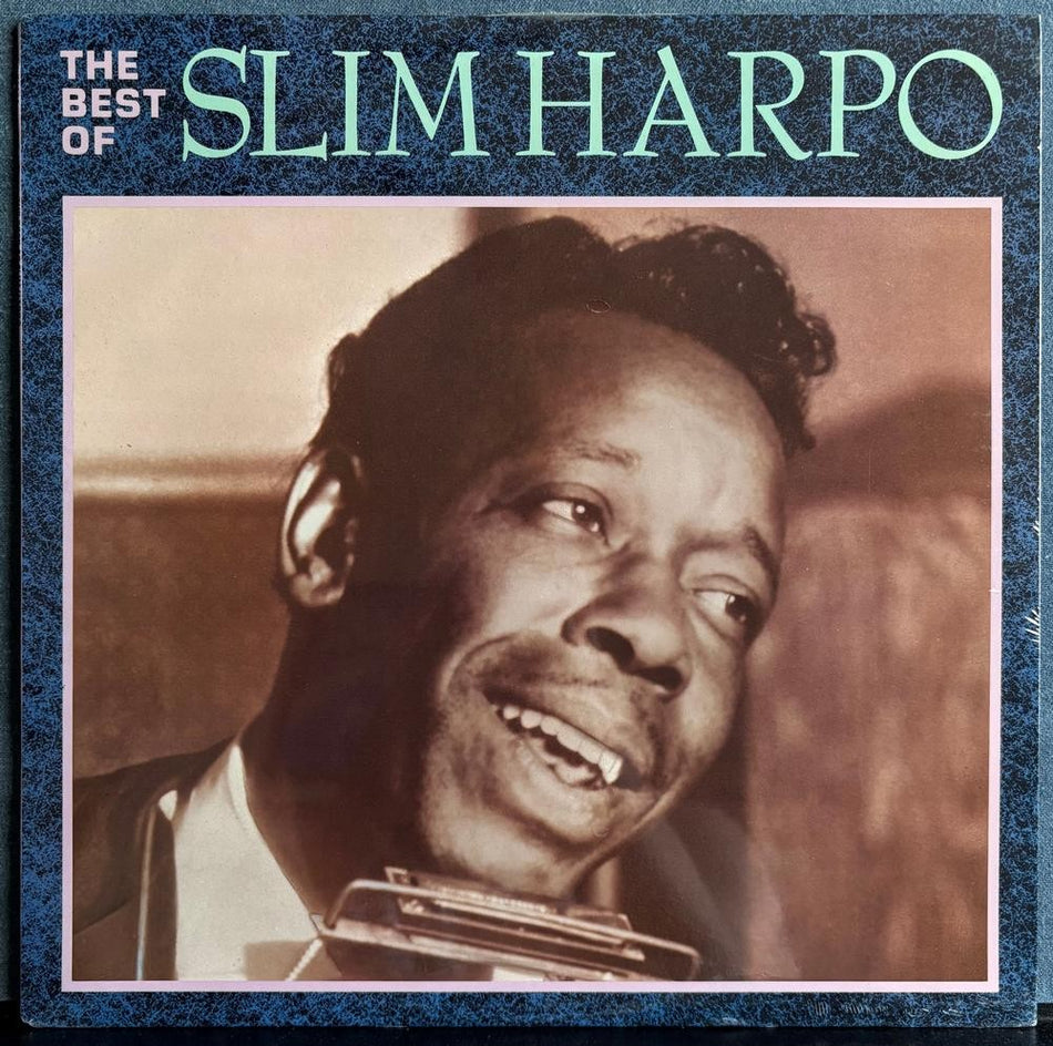 THE BEST OF SLIM HARPO~SEALED ORIGINAL 1989 RHINO RECORDS COMP LP~ELECTRIC BLUES