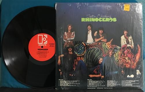RHINOCEROS SATIN CHICKENS~VG++ 1969 ELEKTRA LP~1st PRESS~SHRINK~HARD HEAVY PSYCH