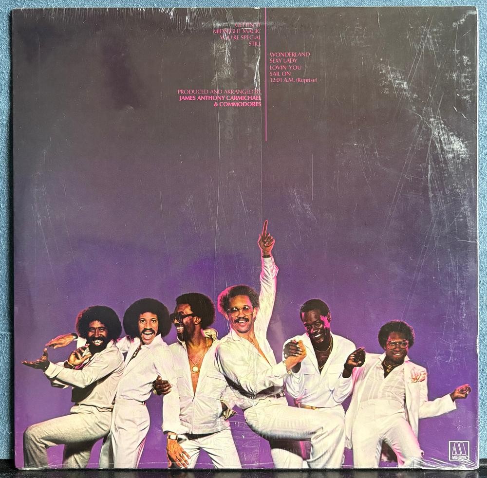 COMMODORES MIDNIGHT MAGIC~SEALED ORIG 1979 MOTOWN LP~SOUL~FUNK~DISCO~M8-926M1