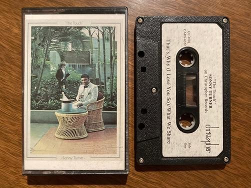 SONNY TURNER THE TOUCH~CHRISTOPHER RECORDS PRIVATE LABEL CASSETTE TAPE~MOD SOUL