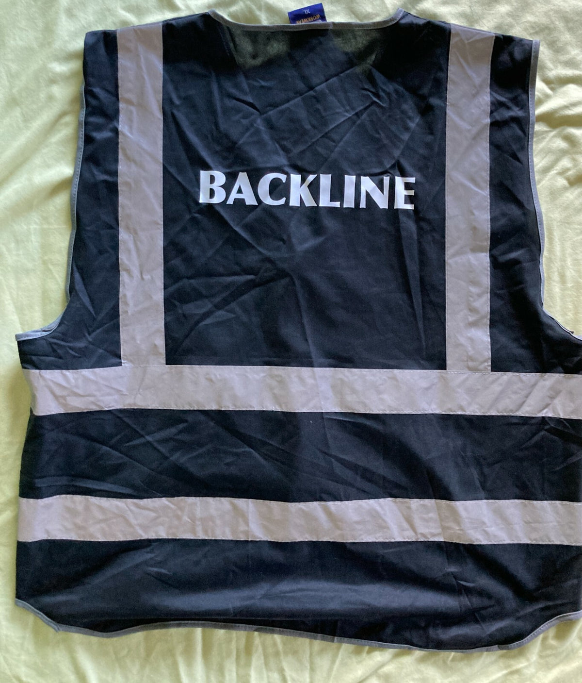 EXTREMELY RARE TOOL LOCAL CREW CONCERT TOUR BACKLINE REFLECTIVE VEST~XL~PUSCIFER