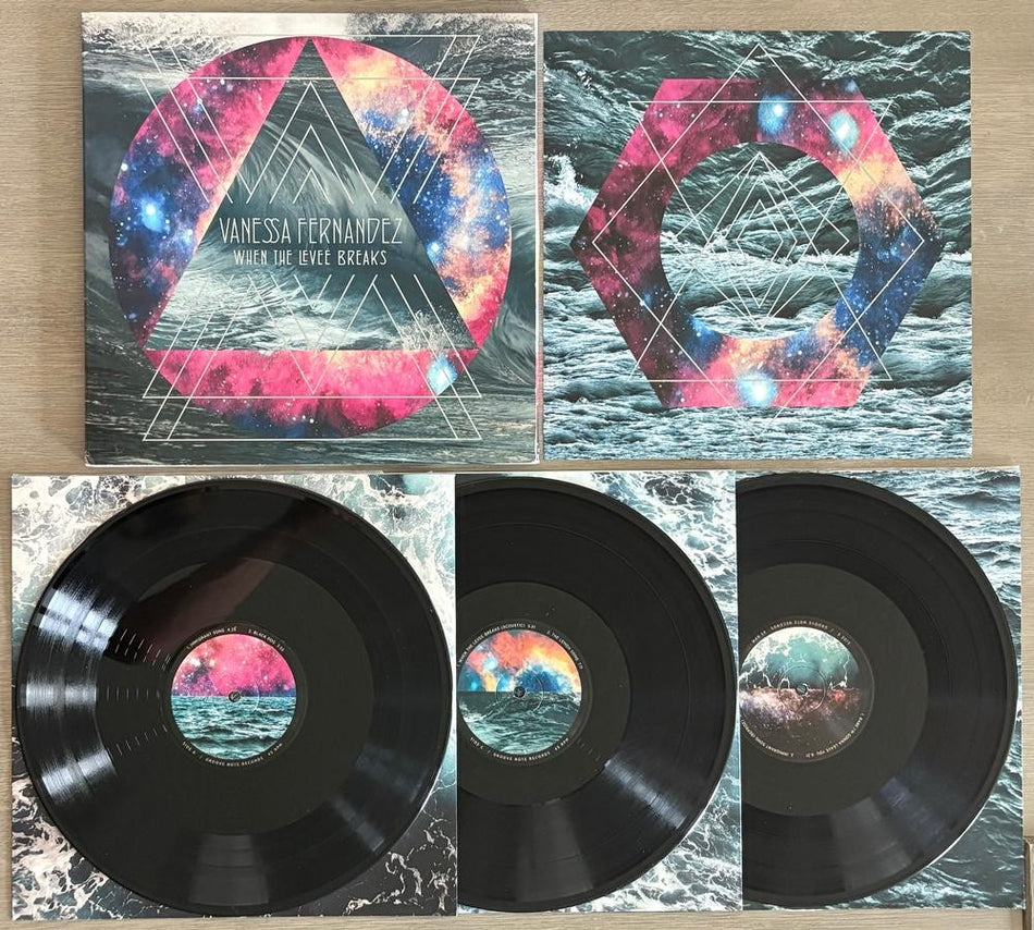 VANESSA FERNANDEZ WHEN THE LEVEE BREAKS~LTD 2016 180g 3-LP NUMBERED #3105~INNERS