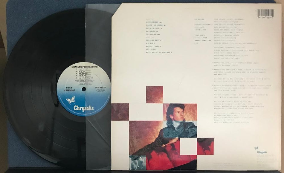 ICEHOUSE MEASURE FOR MEASURE~NM- 1986 CHRYSALIS 1st PRESS LP~STERLING~SYNTH-POP