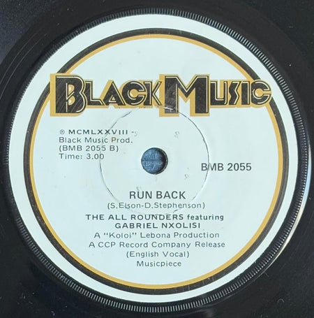 SOUTH AFRICA 45~ALL ROUNDERS~WINNERS ALL THE WAY~NXOLISI~1978 BLACK MUSIC 7~HEAR