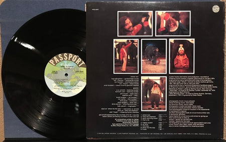 NEKTAR DOWN TO EARTH~VG++ 1975 PASSPORT G/F 1st PRESS LP~STERLING RL~PROG~PSYCH