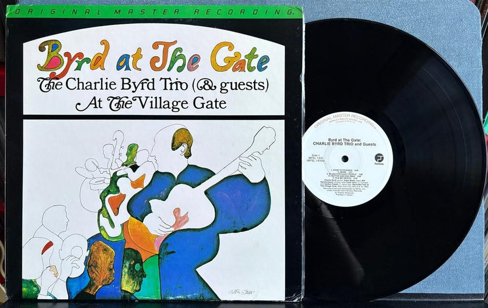 CHARLIE BYRD TRIO AND GUESTS~BYRD AT THE GATE~NM 1982 LMTD MFSL AUDIOPHILE RE LP