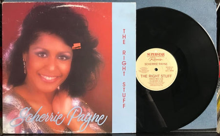 SCHERRIE PAYNE THE RIGHT STUFF~NM- 1986 12-INCH LP~QUIEX AUDIOPHILE~ELECTRO FUNK