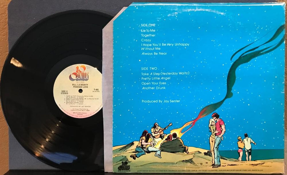 BILL LABOUNTY PROMISED LOVE~ORIG 1975 20th CENTURY RECORDS LP~SOFT ROCK~BALLAD