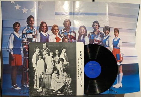 CONTI FAMILY SOUNDS OF AMERICA~PVT LBL XIAN LP~FUNK BREAKS~POSTER~BOOGIE MAMA