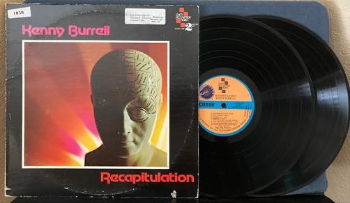 KENNY BURRELL RECAPITULATION~1976 CHESS JAZZ MASTERS 1st PRESS 2LP~GATEFOLD CVR