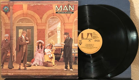 MAN BACK INTO THE FUTURE~ORG 1973 UNITED ARTISTS 2-LP COMP~TERRE HAUTE~PROG ROCK