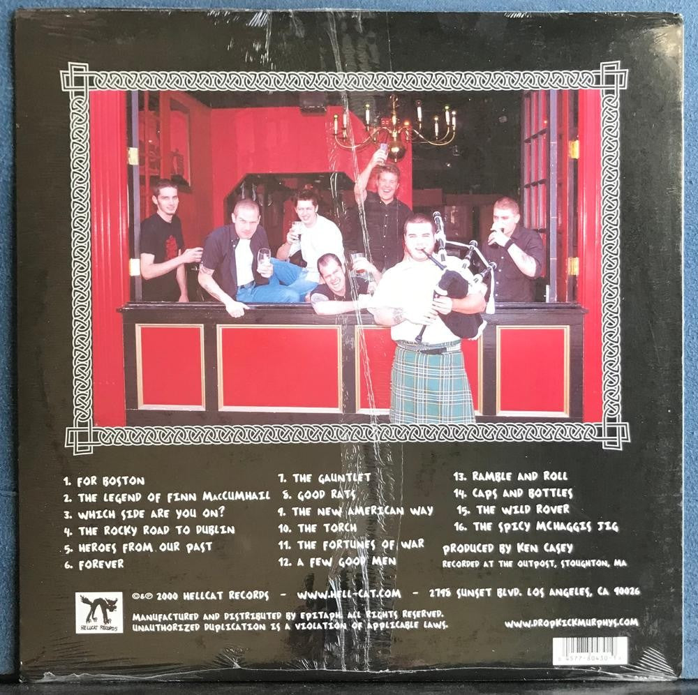 DROPKICK MURPHY'S SING LOUD SING PROUD!~SEALED ORIG 2000 HELLCAT LP~GREEN VINYL?