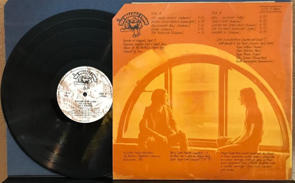 IAN A. ANDERSON~VULTURE IS NOT A BIRD YOU CAN TRUST~NM- 1971 VILLAGE THING UK LP