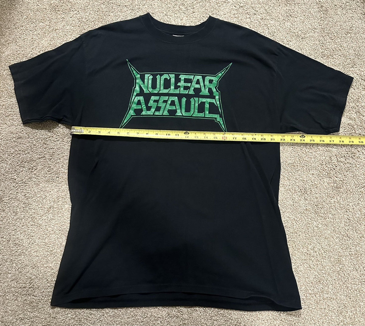 NUCLEAR ASSAULT CONCERT T-SHIRT~2003 TOUR~ORIGINAL~XL~BLACK~ANVIL~EXC COND~VTG