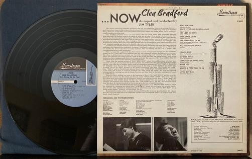 CLEA BRADFORD NOW~VG++ 1965 MAINSTREAM RECORDS STEREO FIRST PRESS LP~JAZZ VOCAL